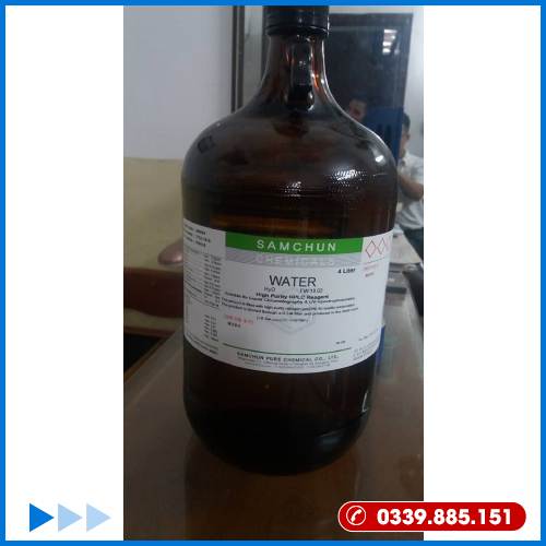water samchun- Nước cất - Water, H₂O